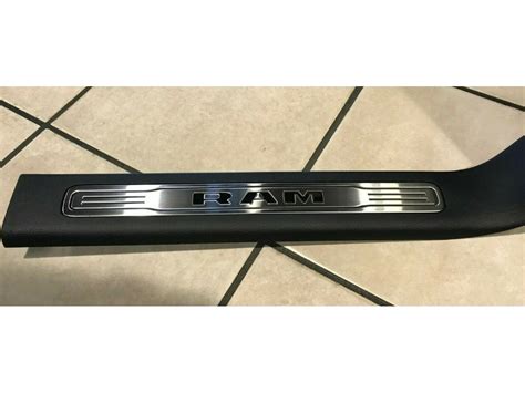 Genuine Mopar Door Sill Guards Crew Cab Black 82215419 Mopar