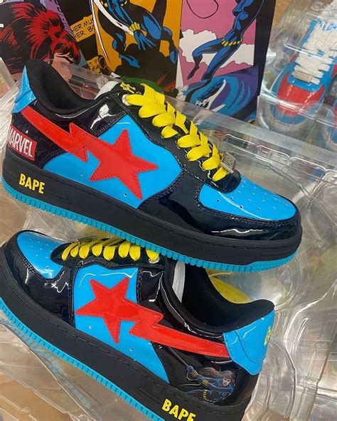 Marvel × Bape Sta Low Hulk 2022 Ntr