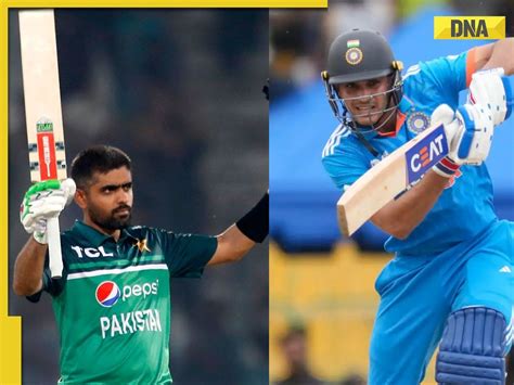 Shubman Gill Narrows The Gap With Babar Azam In Latest Odi Rankings