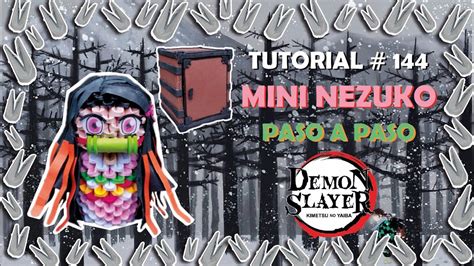 Cómo armar a una MINI NEZUKO en Origami3D Kimetsu no Yaiba