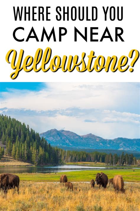 If you are looking for an alternative campground from Yellowstone, we ...