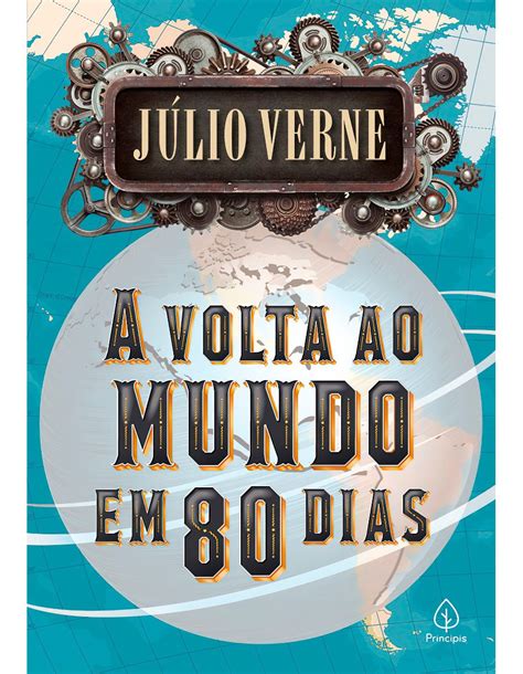 Livro A Volta Ao Mundo Em 80 Dias Júlio Verne MercadoLivre