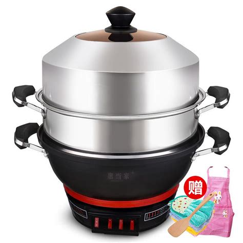 Multifunctional Steamer 304 Stainless Steel Large Capacity Electric