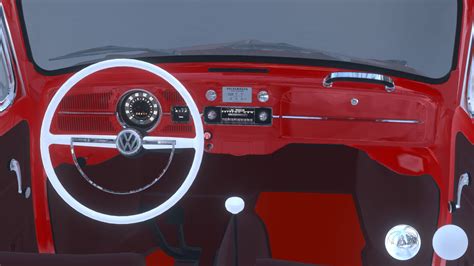 Volkswagen Beetle Convertible 1968 - Daz Content by nerdadantes