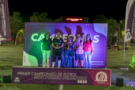 Villa Letelier Campeonas del primer Nocturno Femenino Corporación