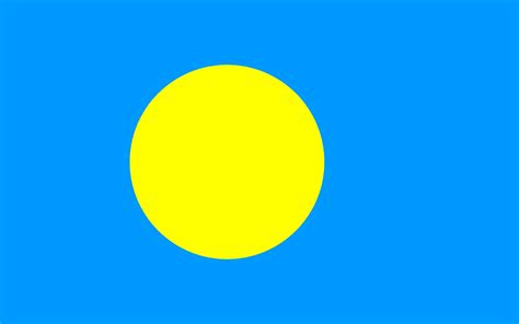 Flag of Palau 🇵🇼 – Flagpedia.net