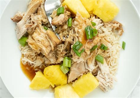 Slow Cooker Hawaiian Pork Loin Recipe Making Menu Planning Easy