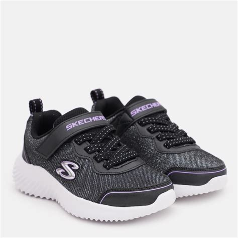 Детские кроссовки для девочки Skechers Bounder 303528L BLK 33.5 Черные ...
