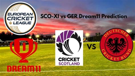 Sco Xi Vs Ger Dream Prediction Dream Ecc T Championship Week