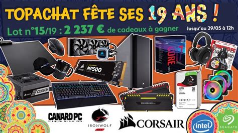 Concours Top Achat 19 Ans Lot Numéro 15