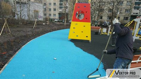 Резиновое покрытие для спортивных площадок