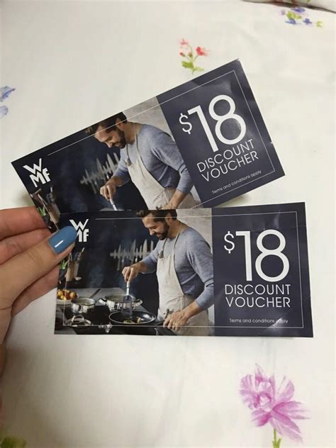 Wmf Isetan Discount Voucher Everything Else On Carousell