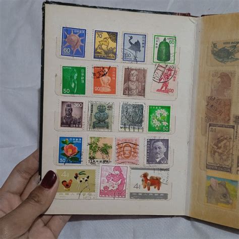 Filateli Full Ambum Stamps Luar Dan Dalam Negeri Perangko Jadul Vintage