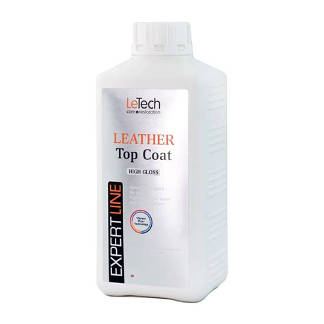 LeTech Leather Top Coat High Gloss