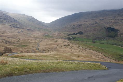 Lake District The View Of The Wrynose Pass From The Hardkn Flickr