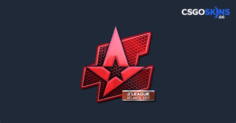 Sticker Astralis Foil Atlanta 2017 CSGOSKINS GG