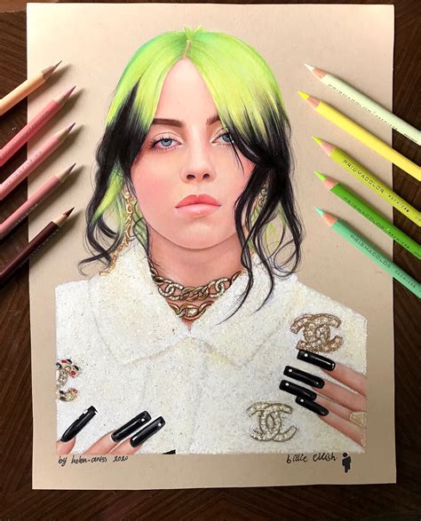 How To Draw Billie Eilish