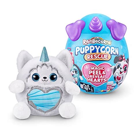 Rainbocorns Puppycorn Rescue Husky By ZURU Collectible Plush