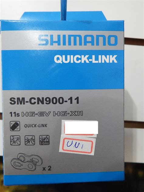 Elo Shimano SM-CN900-11 de emenda de corrente – 11 v / unidade - GuimeBike