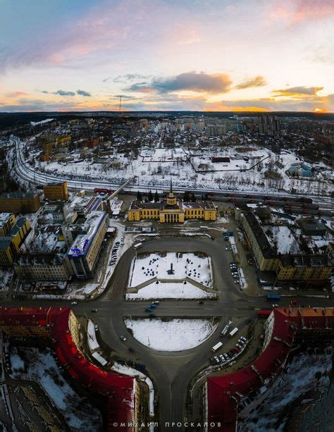 Петрозаводск петрозаводск, карелия, Россия, фотография, квадрокоптер (с ...