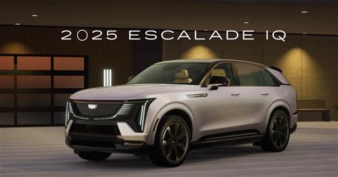 The 2025 Cadillac Escalade A New Era Of Electric Luxury Suv By Michael King Medium