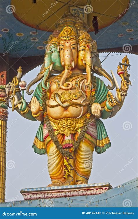 Panchamukhi Ganesha Stock Photo Image Of Street Mysore 48147440