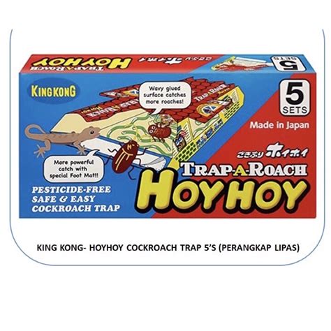 Hoyhoy Trap A Roach Perangkap Lipas Cicak Pcs Pest Control King Kong