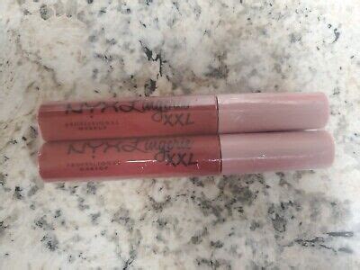 2 NYX LINGERIE XXL MATTE LIQUID LIPSTICK 0 13 FL OZ IT S HOTTER NEW TAMPER SEAL EBay