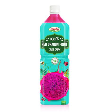 Nawon 100 Red Dragon Fruit Juice Drink Bottle 1000ml