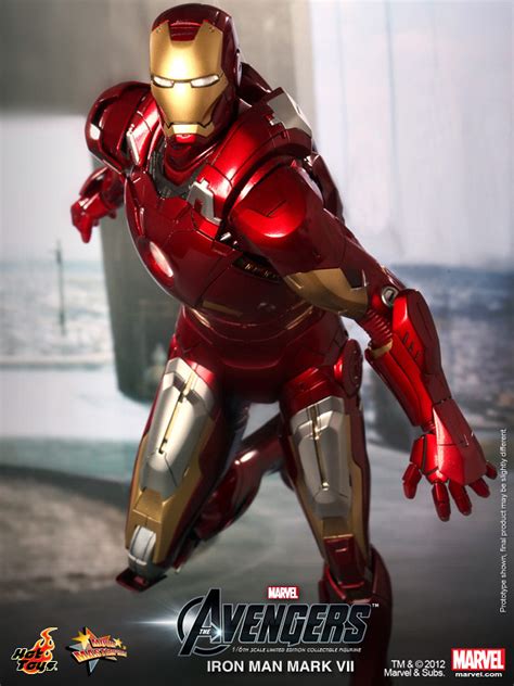 Hot Toys MMS185 復仇者聯盟1 6 鋼鐵人馬克7