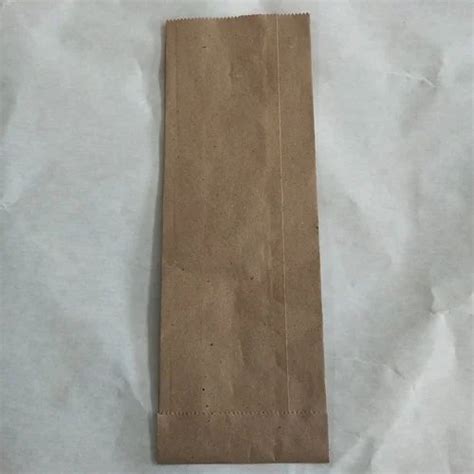 Brown Plain Bakery Kraft Paper Bag Capacity 1kg At Rs 10piece In Pali