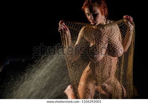 Beautiful Naked Woman Short Red Hair Stock Photo Shutterstock