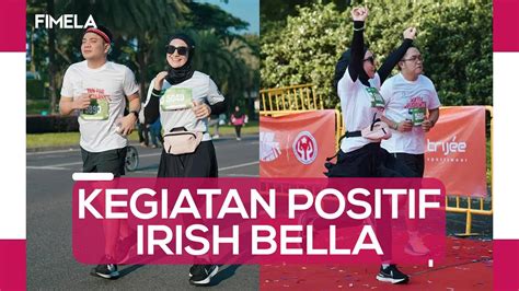 Irish Bella Ikuti Marathon Fun Run Di Tengah Kisruh Rumah Tangganya Vidio