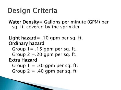 Ppt Basics Of Fire Sprinkler Design Powerpoint Presentation Free Download Id 1617958