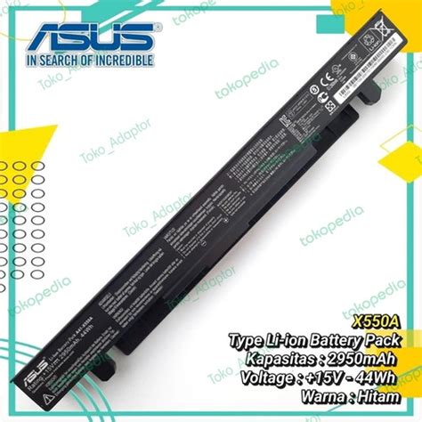 Jual Baterai Original Laptop Asus X550 X550V X550VB X550VW X550VX A41