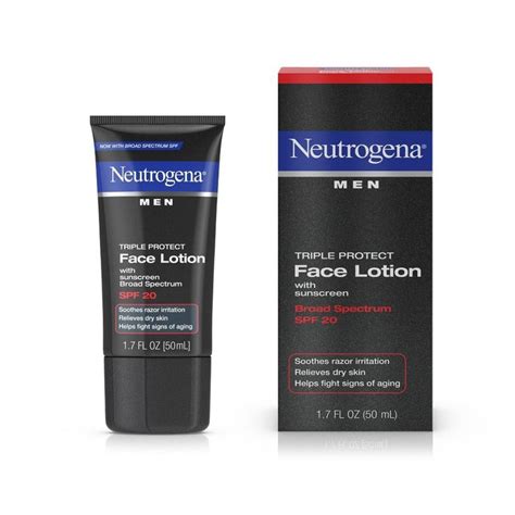 Neutrogena Men Triple Protect Face Lotion - House for Rent