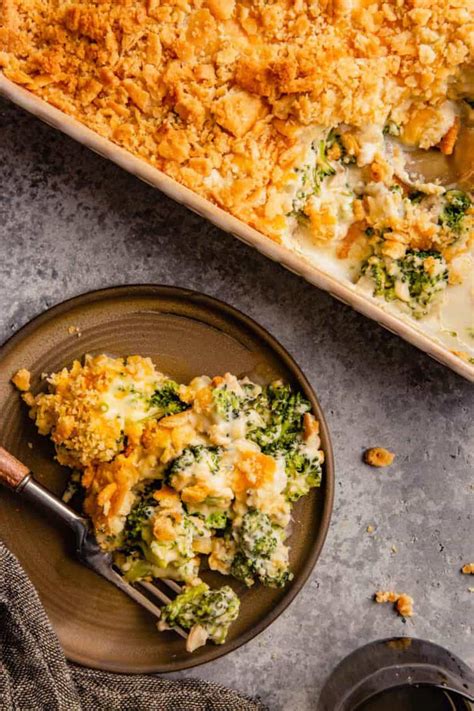 Broccoli Casserole From Scratch Brown Eyed Baker