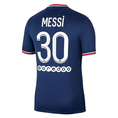 Homme Maillot Lionel Messi Bleu Marron Tenues Domicile T Shirt