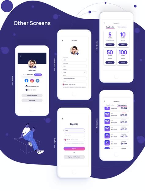 Dating Application to find a perfect match! on Behance