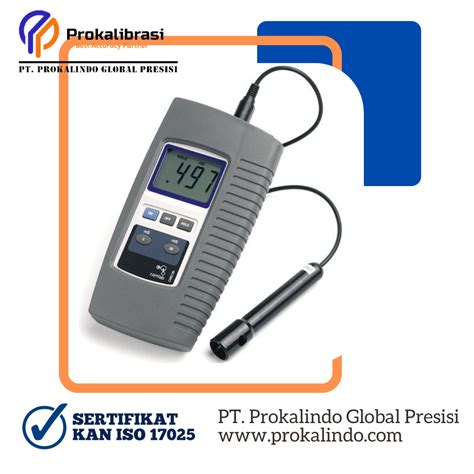 Kalibrasi Conductivity Meter Sertifikat Kalibrasi KAN ISO 17025 PT