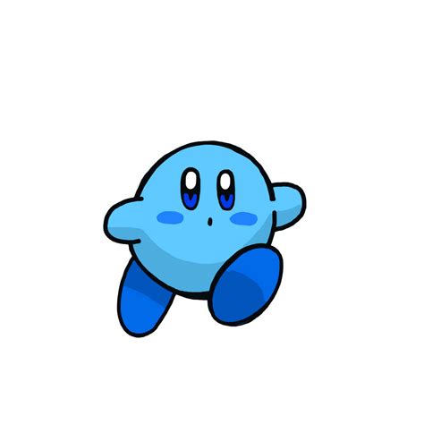 Blue Kirby by RobynHillZone1994 on DeviantArt