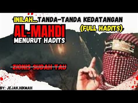 Inilah Tanda Tanda Kemunculan Imam Mahdi Menurut Hadits Zionis Sudah