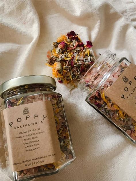 Flower Bath Soak With Flowers Ritual Bath Tea