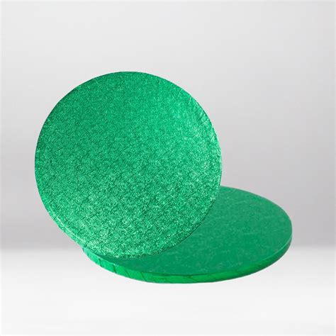 Funcakes Green Cm Round Board Sugar Craft Malta