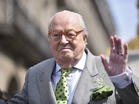 Le Fondateur Du Front National Jean Marie Le Pen Hospitalis