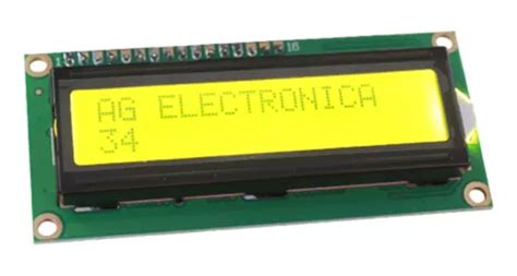 Display Lcd 16x2 Tn Backlight Verde