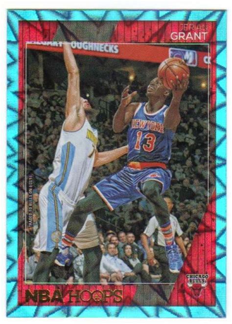 2016 17 Panini NBA Hoops Basketball Teal Explosion 67 Jerian Grant