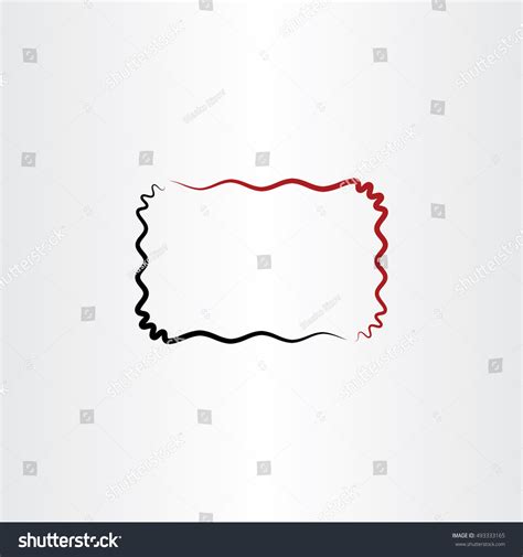 Label Frame Border Vector Design Shape Stock Vector (Royalty Free ...