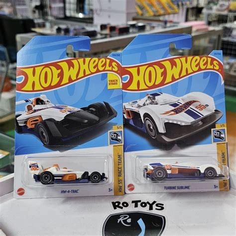 HOT WHEELS HW 55 RACE TEAM TURBINE SUBLIME HW 4 TRAC Shopee Malaysia