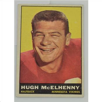 Hugh Mcelhenny Minnesota Vikings Topps Football Card